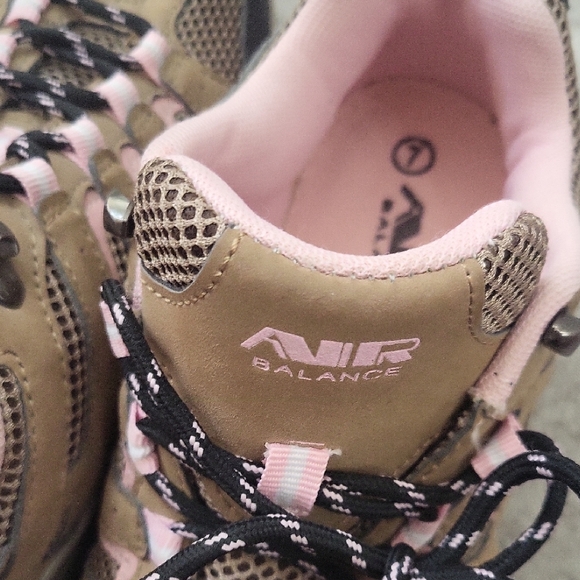 Air Balance Tan and Pink Athletic Shoes - Picture 2 of 7